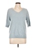 Ella Moss Blue Pullover Sweater Size L - photo 1