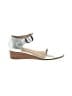 Lucky Brand Silver Wedges Size 6 1/2 - photo 1
