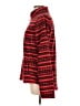 Merona 100% Polyester Stripes Red Track Jacket Size L - photo 5
