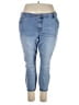 Old Navy Solid Blue Jeans Size 24 Plus Regular - photo 1