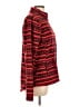 Merona 100% Polyester Stripes Red Track Jacket Size L - photo 4