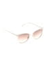 Laundry by Design Ivory White Sunglasses One size - photo 1