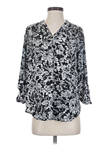 AK Anne Klein 3/4 Sleeve Blouse (view 1)