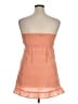 Originality Checkered-gingham Orange Cocktail Dress Size XL - photo 2
