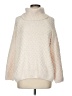 Anama 100% Polyester Ivory Turtleneck Sweater Size M - photo 1