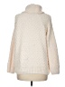 Anama 100% Polyester Ivory Turtleneck Sweater Size M - photo 2