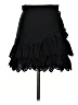 Zara Solid Black Formal Skirt Size S - photo 1