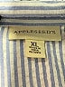 Appleseeds 100% Cotton Stripes Blue 3/4 Sleeve Button-Down Shirt Size XL - photo 7