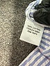 Appleseeds 100% Cotton Stripes Blue 3/4 Sleeve Button-Down Shirt Size XL - photo 8