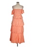 Altar'd State 100% Rayon Orange Cocktail Dress Size XL - photo 2