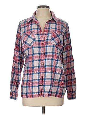 L.L.Bean Long Sleeve Button-Down Shirt (view 1)