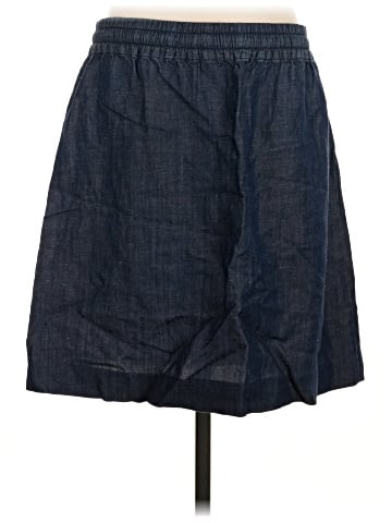 Ann Taylor Denim Skirt (view 2)