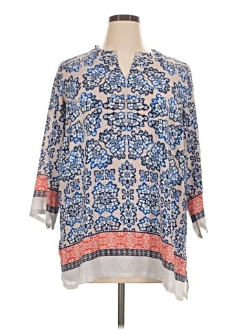 Violet & Claire 3/4 Sleeve Blouse (view 1)