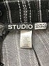 Studio 253 Stripes Black Casual Pants Size 1X - photo 4