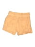 Athleta 100% Linen Solid Yellow Khaki Shorts Size 2 - photo 2