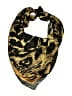 Studio 100% Polyester Animal Print Gold Scarf One size - photo 1
