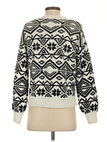 Pink Rose Pullover Sweater (view 2)