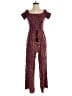 Xhilaration Paisley Burgundy Jumpsuit Size S - photo 1