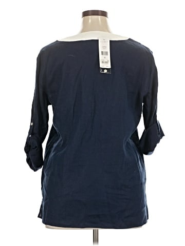 Lauren by Ralph Lauren 3/4 Sleeve Blouse (view 2)