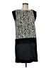 Ann Taylor Chevron-herringbone Black Casual Dress Size M - photo 1