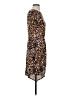 IMAN Animal Print Brown Casual Dress Size S - photo 4