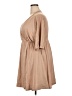 Ekouaer Solid Tan Casual Dress Size 3XL - photo 5