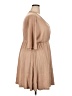 Ekouaer Solid Tan Casual Dress Size 3XL - photo 4