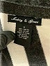 Audrey & Grace Stripes Black Pullover Sweater Size S - photo 7