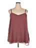 Torrid 100% Polyester Burgundy Tank Top Size 2X Plus (2) - photo 1