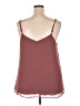 Torrid 100% Polyester Burgundy Tank Top Size 2X Plus (2) - photo 2