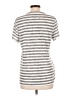 Bobeau Stripes Silver Short Sleeve T-Shirt Size L - photo 2