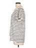 Bobeau Stripes Silver Short Sleeve T-Shirt Size L - photo 5