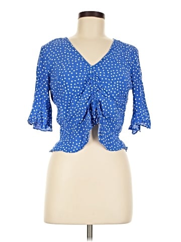 Topshop 3/4 Sleeve Blouse (view 1)