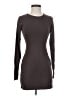 SKIMS Solid Gray Brown Casual Dress Size S - photo 1