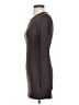 SKIMS Solid Gray Brown Casual Dress Size S - photo 5