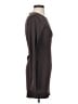 SKIMS Solid Gray Brown Casual Dress Size S - photo 4