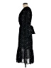Point Sur 100% Polyester Stars Black Cocktail Dress Size 6 - photo 5