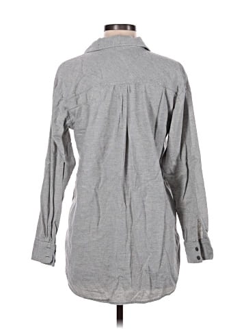 Ann Taylor LOFT 3/4 Sleeve Button-Down Shirt (view 2)