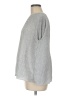 Adrianna Papell Silver 3/4 Sleeve Top Size M - photo 5