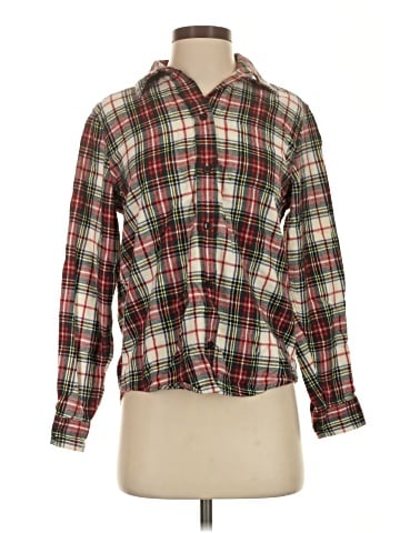 L.L.Bean Long Sleeve Button-Down Shirt (view 1)