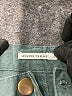 Monoprix Teal Cargo Pants Size 12 - photo 3