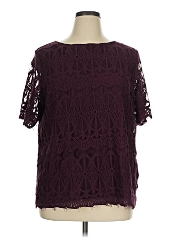Easywear by Chico's Short Sleeve Blouse (view 1)