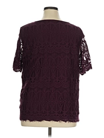 Easywear by Chico's Short Sleeve Blouse (view 2)