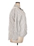 Torrid Stripes Ivory 3/4 Sleeve Button-Down Shirt Size 2X Plus (2) - photo 4