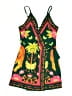 Unbranded Print Green Swimsuit Cover Up Size S - photo 1