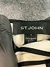 St. John Color Block White Casual Dress Size 2 - photo 7