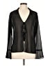 OAK + FORT 100% Polyester Black Long Sleeve Blouse Size L - photo 1