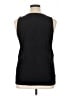 Ann Taylor 100% Polyester Black Tank Top Size XL - photo 2