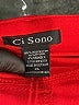 Ci Sono Solid Red Casual Pants Size XL - photo 4