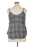 Torrid Gray Sleeveless Blouse Size 1X Plus (1) - photo 2
